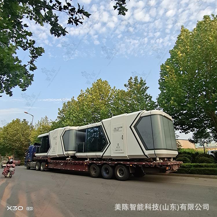 网红打卡民宿度假村旅游景点智能太空舱特色房屋酒店景观住宅
