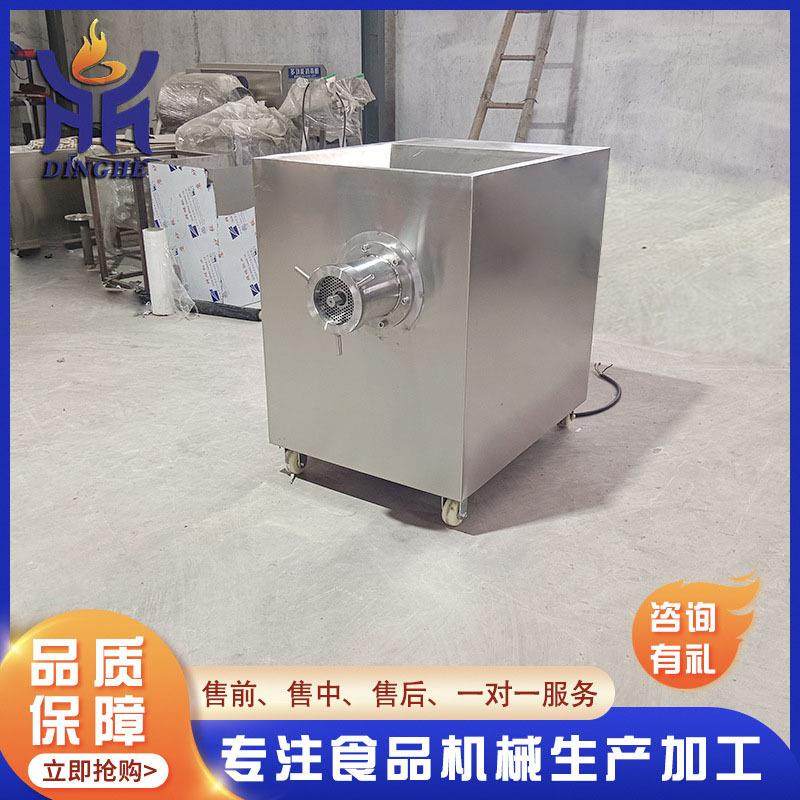 大型绞肉机 多功能冻肉碎肉机 不锈钢商用电动鲜肉绞肉机