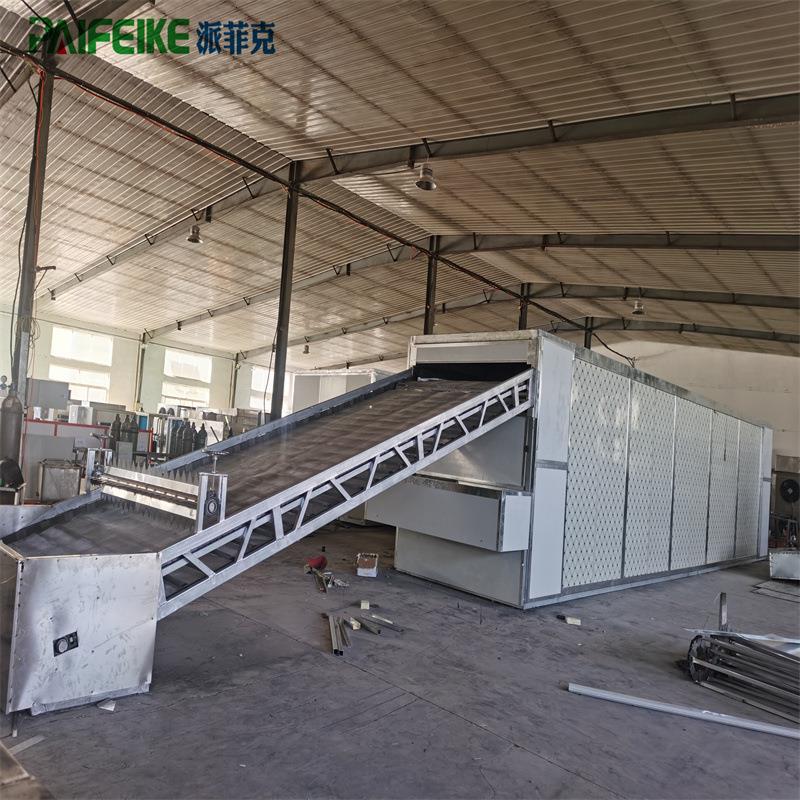 荷叶花茶干机3红薯渣隧道式烘干机 农产品子片 网带茄式干燥烘设