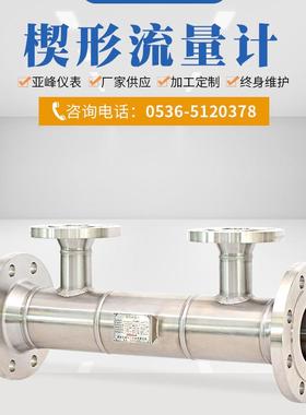 厂供应 一体式差压楔形流量家计 智能板流OVI量计 节流装孔置