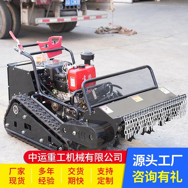 小型市合政混力农用遥动控割草机果园割草机农用割草绿ETR机公园