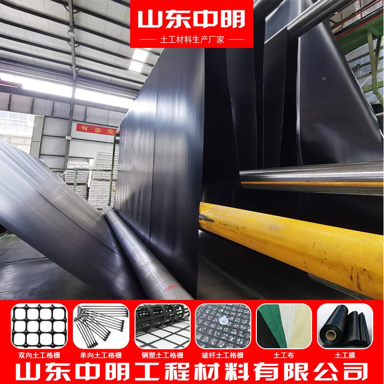 GJF土垃圾填埋场防渗土工膜D库河道防渗水HPE土工膜养殖用环保工