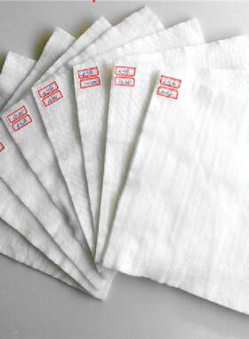 聚土酯白色长丝土工布 020g4QHI00无g白色针刺纺工布