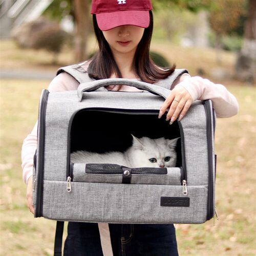 大号猫包外d出便携双肩大容量宠物背包包手提猫咪狗狗携带出行猫