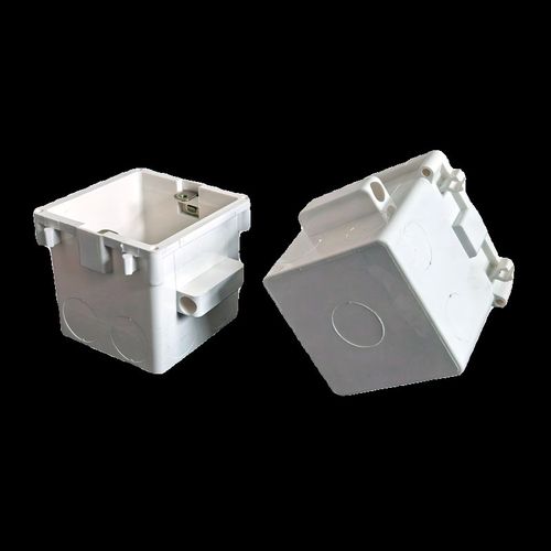 86型75拼装中穿筋m线盒PVC工程预埋底盒77接线盒80加深铝模拼装盒