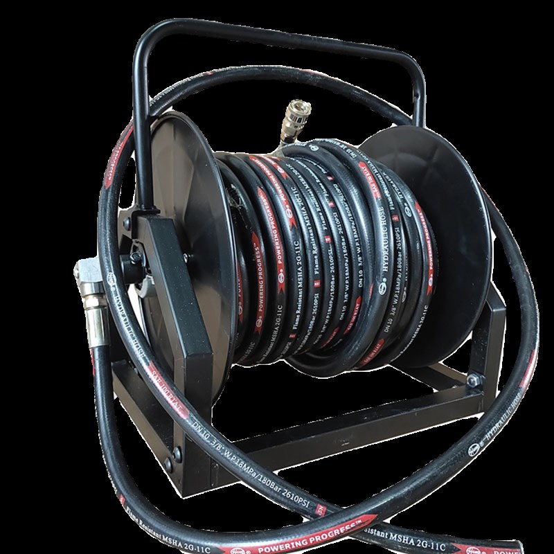 高压洗车机出水管卷管器防爆钢丝管子收纳架清洗配件盘Z管器收卷