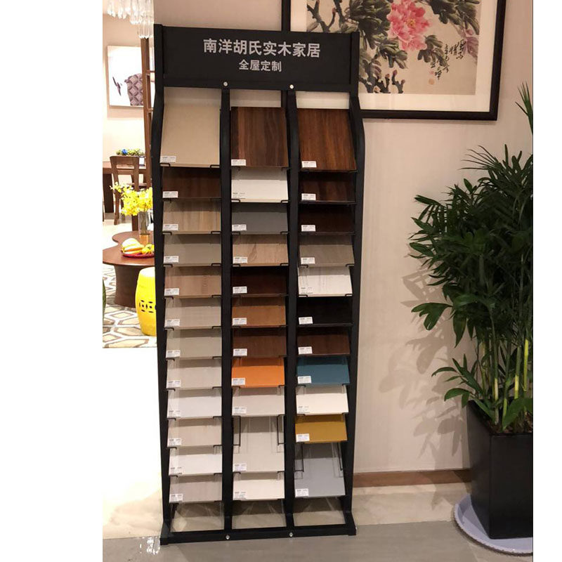 橱柜门板展架瓷砖展示架铝扣板生A态板样品展架集成吊顶展架色板