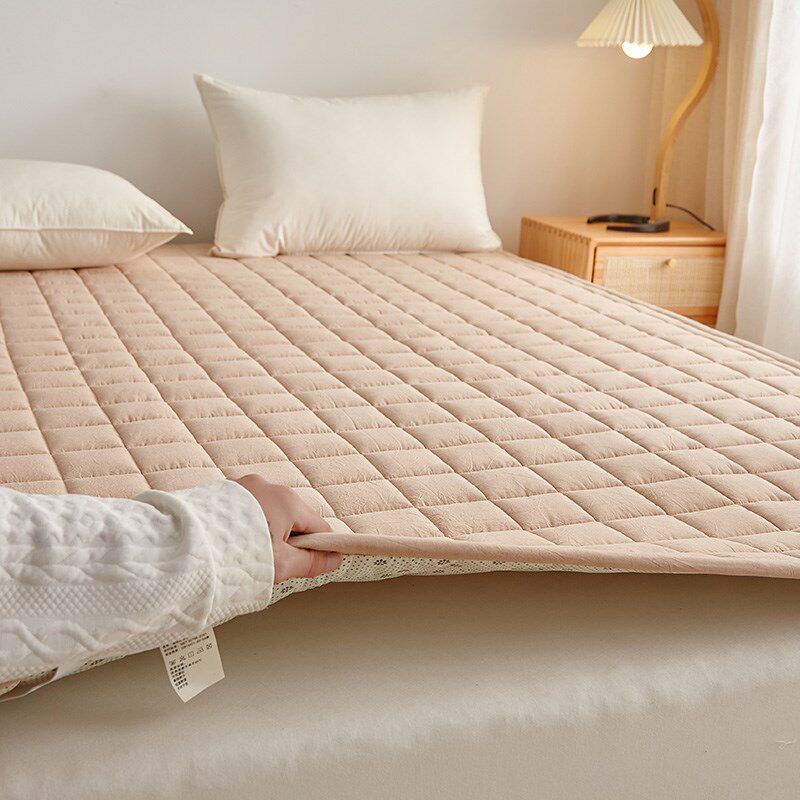 新疆棉花床垫褥子家用p卧室全棉薄款软垫可机洗加厚保护垫四季通