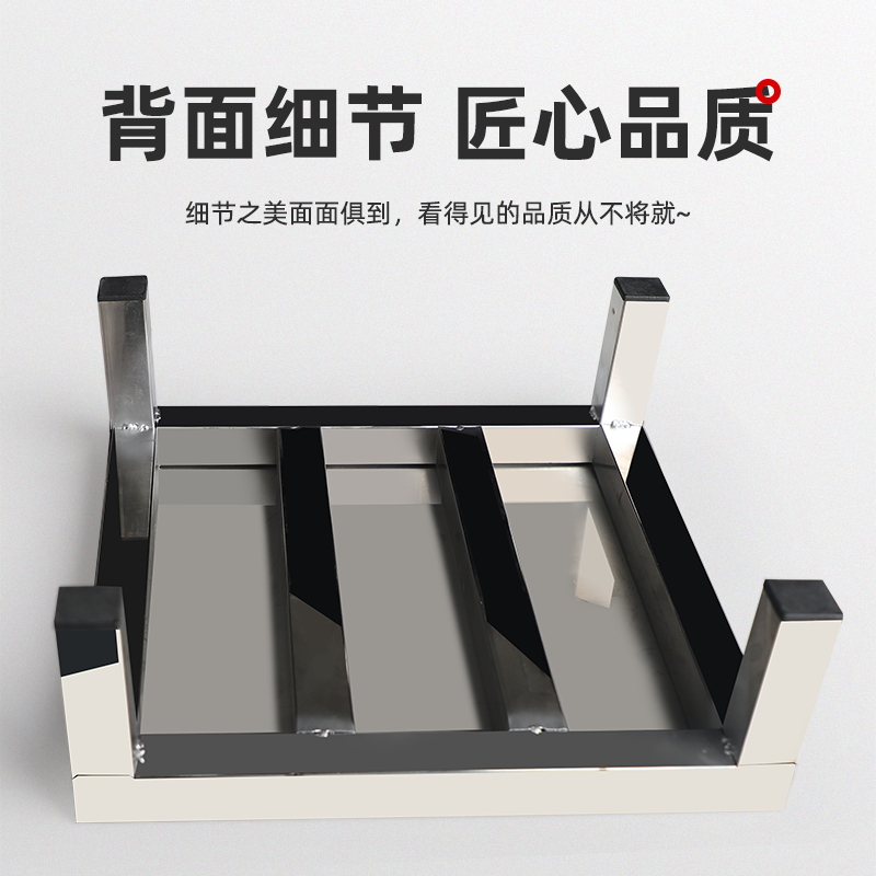 多功能置物架不锈钢架子落地托架定制承重支撑正方形X垫高底座支