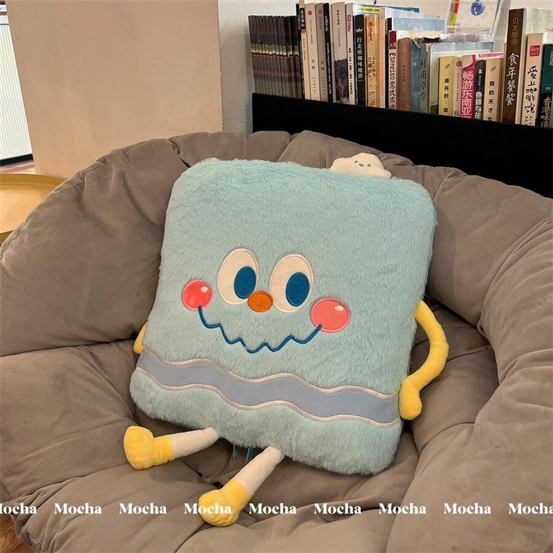 可爱芝士a抱枕被子两用办公室午睡枕头空调毯子二合一车载靠背垫,居家布艺,抱枕被,淘宝优惠券,粉丝福利购,淘宝优惠卷