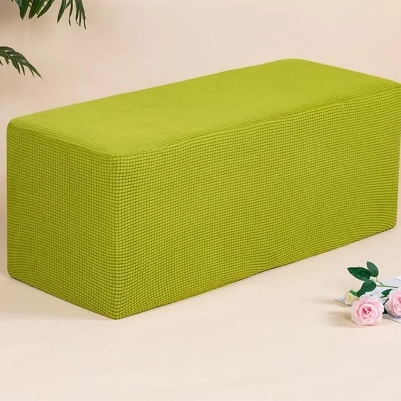 定制长方形凳子套罩加p厚钢琴沙发凳服装店长条凳化妆试鞋换鞋凳