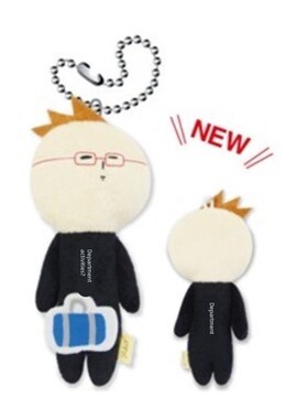国现包邮e Yukio丑娃娃毛绒挂件钥匙扣