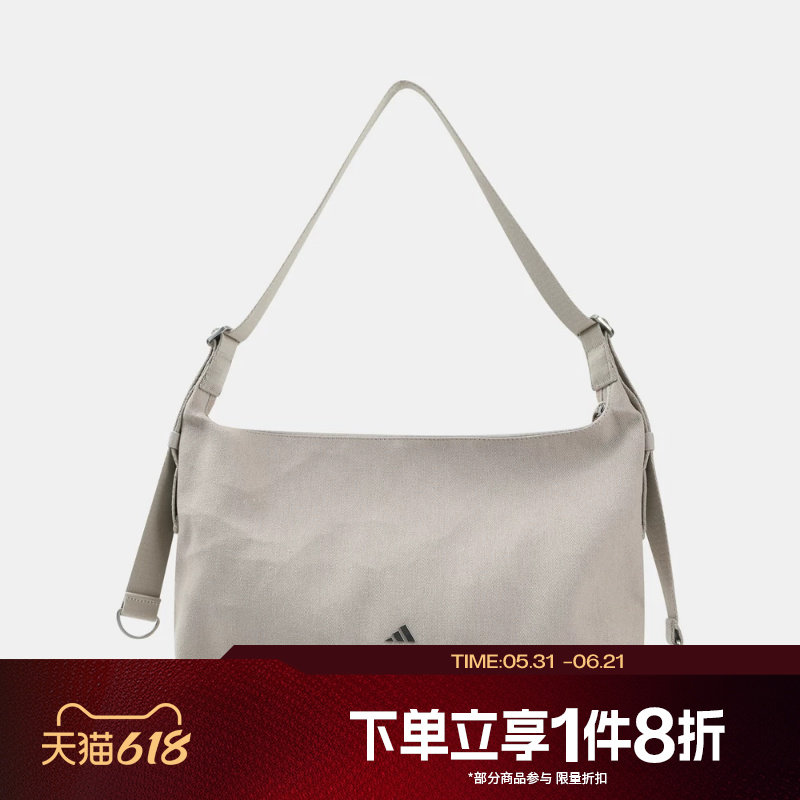滔搏adidas阿迪达斯女子CANVAS BAG M运动休闲单肩包LE2053