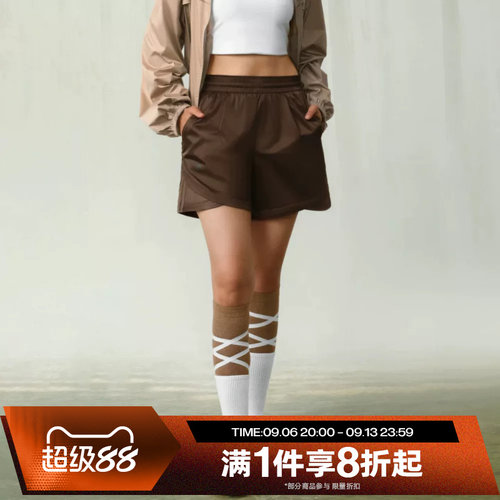 滔搏adidas阿迪达斯女子运动舒适休闲短裤KX0227
