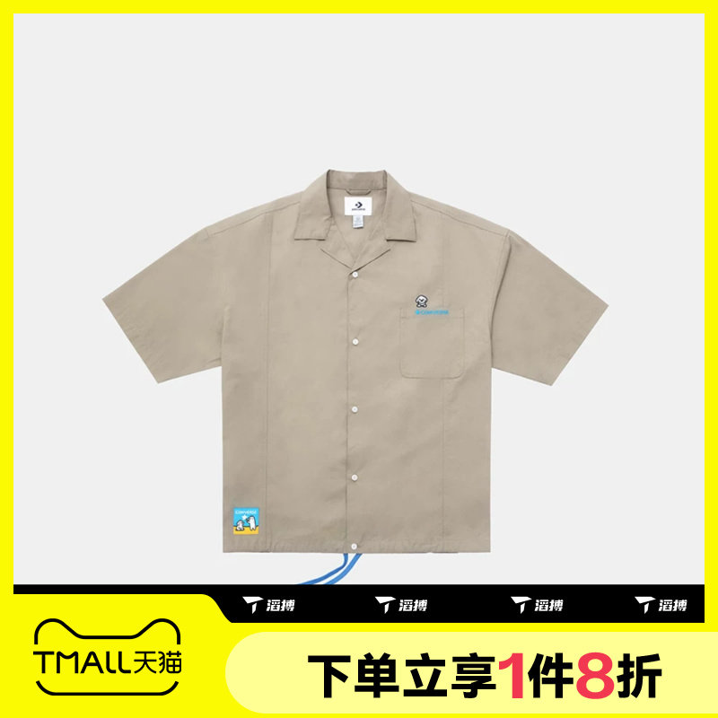 滔搏converse匡威男子运动休闲时尚百搭舒适短袖衬衫MCK179-J3W