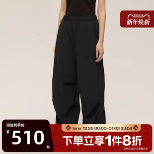 滔搏NIKE耐克女子ACG褶皱可束脚宽松休闲运动长裤 010 FV7320