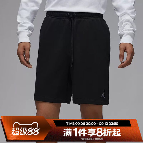 滔搏NIKE耐克男子运动休闲宽松针织短裤FV7288-010