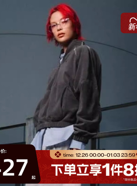 滔搏NIKE耐克女子运动休闲保暖半拉链套头衫卫衣HV3716-036