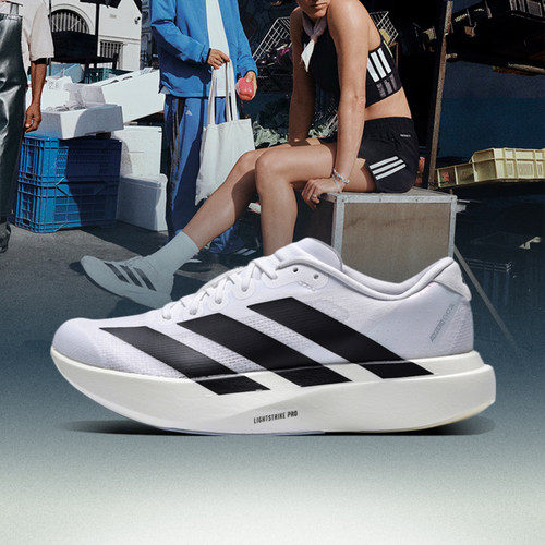 滔搏adidas阿迪达斯女鞋adizero Evo SL运动休闲训练跑步鞋JH6208