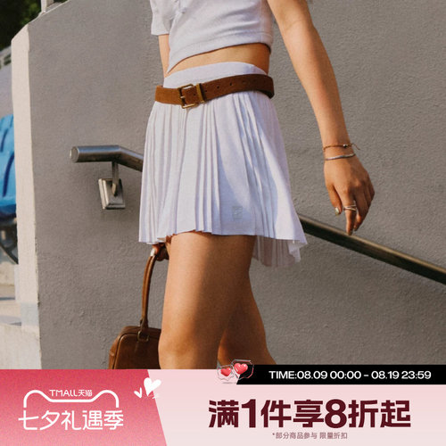 滔搏NIKE耐克女子防走光网球裙运动休闲短裙FZ6513-100