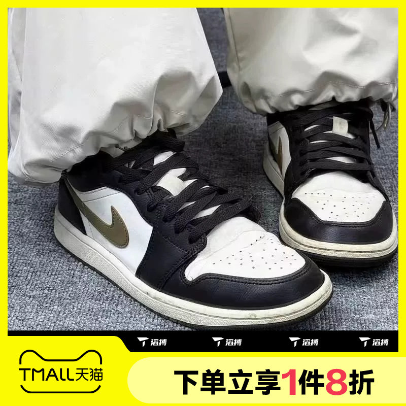 滔搏NIKE耐克女子AIR JORDAN 1复古运动休闲鞋篮球鞋DC0774-200图片