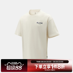 滔搏converse匡威男子运动休闲舒适短袖T恤MCK074-W2Y