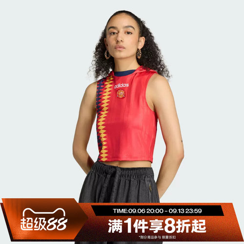 滔搏adidas阿迪达斯三叶草女子运动休闲舒适无袖T恤KE2290