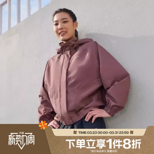 滔搏NIKE耐克女子连帽运动休闲健身夹克外套FB7493 502