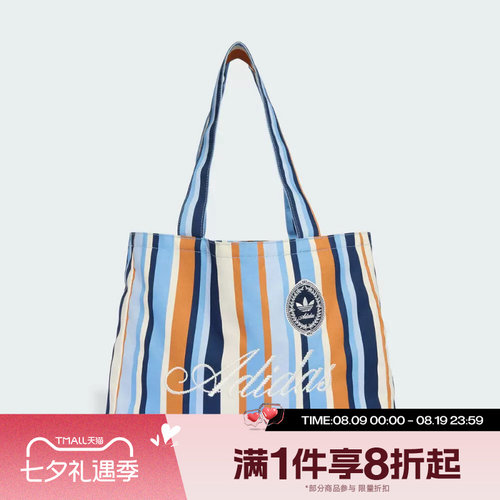 滔搏adidas阿迪达斯三叶草男女TOTE BAG运动休闲单肩包KX5259