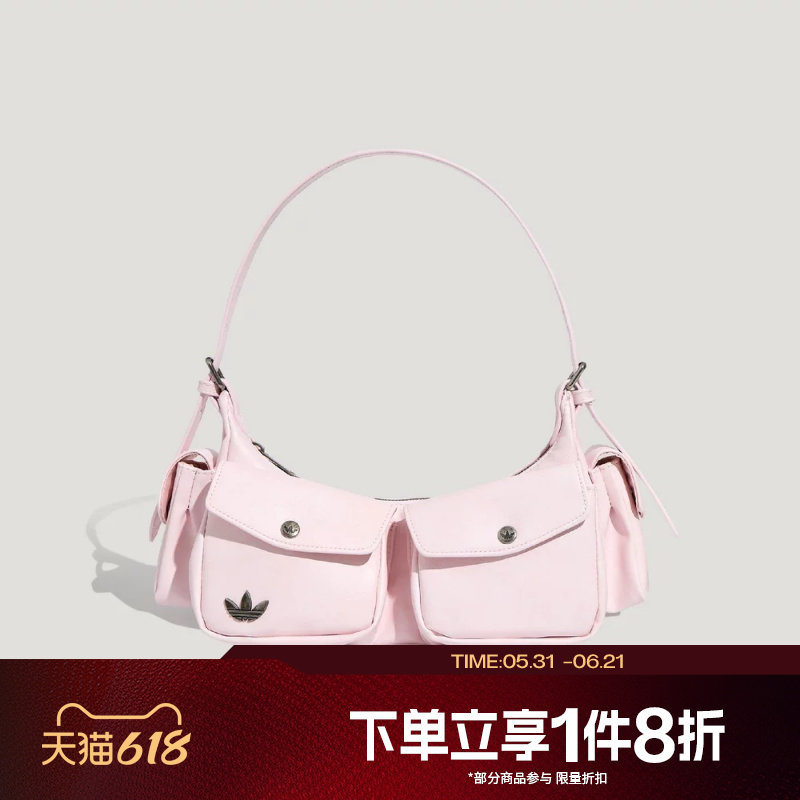 滔搏adidas阿迪达斯三叶草男女经典复古风运动休闲单肩包KW4749