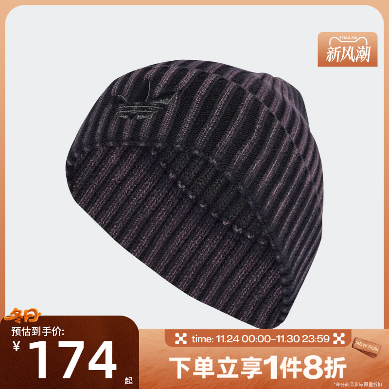 滔搏adidas 阿迪达斯三叶草男女复古刺绣印花运动休闲帽子JZ4931