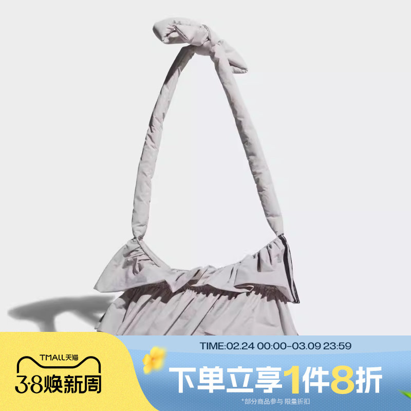 滔搏adidas阿迪达斯三叶草男女RUFFLE BAG S运动休闲单肩包IA8913