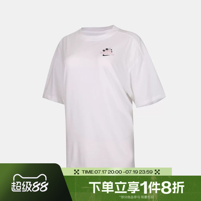 滔搏NIKE耐克女子DFOVE SS OS PC1 TEE运动休闲短袖T恤IV5474-100