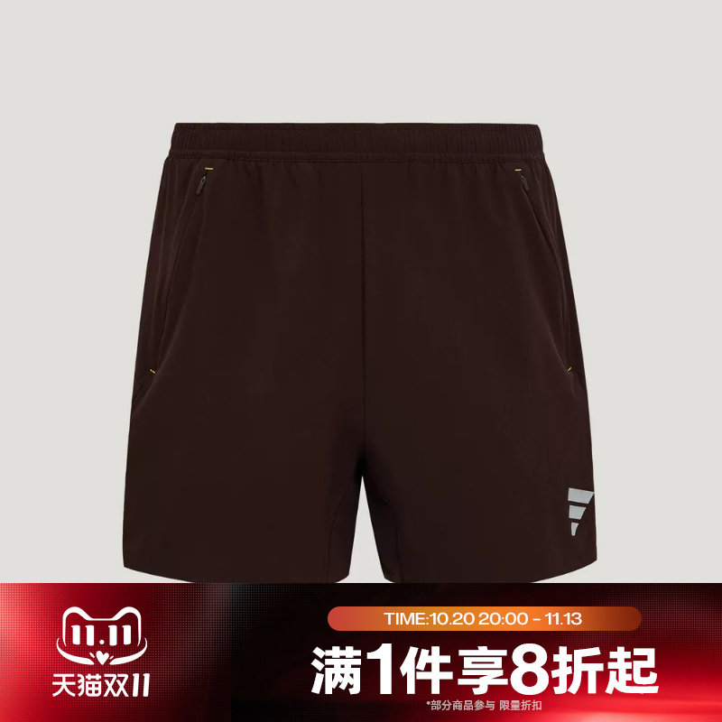 滔搏adidas阿迪达斯男子运动休闲梭织训练健身跑步短裤KX4580
