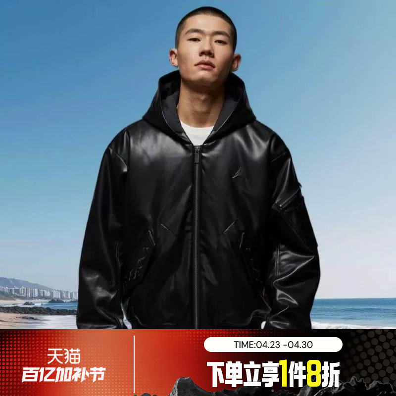 滔搏NIKE耐克男子运动休闲棉服时尚连帽外套IQ3949-010
