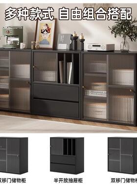 实物木SJ026401柜自由组合卡莱克日式矮柜家用防尘收纳靠墙书带柜