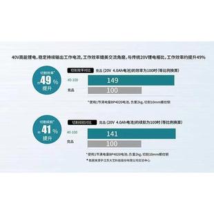 打磨机40 大1艺飞0乐V无刷锂电角磨机充电式 100 4GCT0 4100E