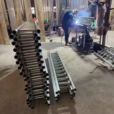 护栏不锈钢合管护栏复防B撞3护栏Q4525护栏管