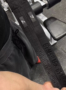 CTU GYMSHARK服饰自制健身房健身撸铁护腕拉背练胸飞肩运动保护具