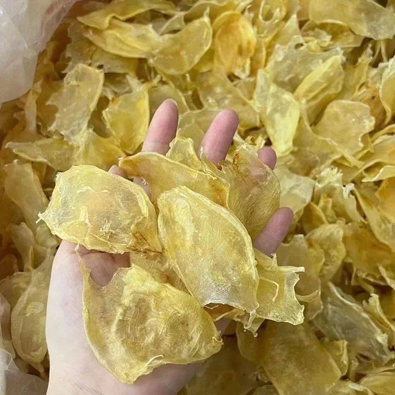 于小二鸡蛋胶小米鱼鱼胶500g花胶鱼肚滋补养健康食材高蛋白营养食