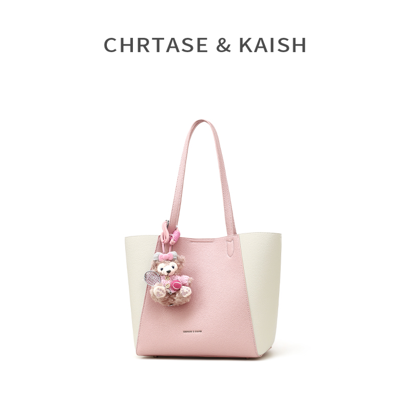 CHRTASE&KAISH包包女款大容量通勤包手提牛皮托特包单肩包女新款