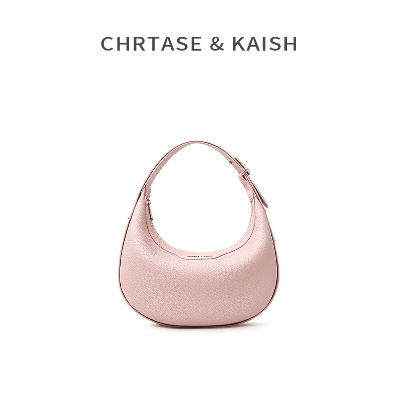 CHRTASE&KAISH官网半月包包女式2025新款腋下包斜挎包真皮月牙包,箱包皮具/热销女包/男包,通用款女包,淘宝优惠券,粉丝福利购,淘宝优惠卷