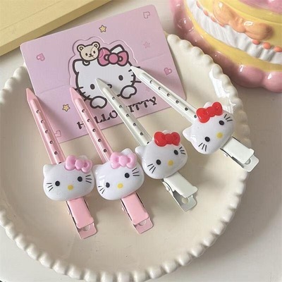 可爱凯蒂猫鸭嘴发夹甜美少女心