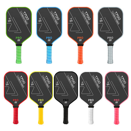 pickleballpaddle JOOLA同款工厂直销碳纤维布纹磨砂匹克球拍16mm