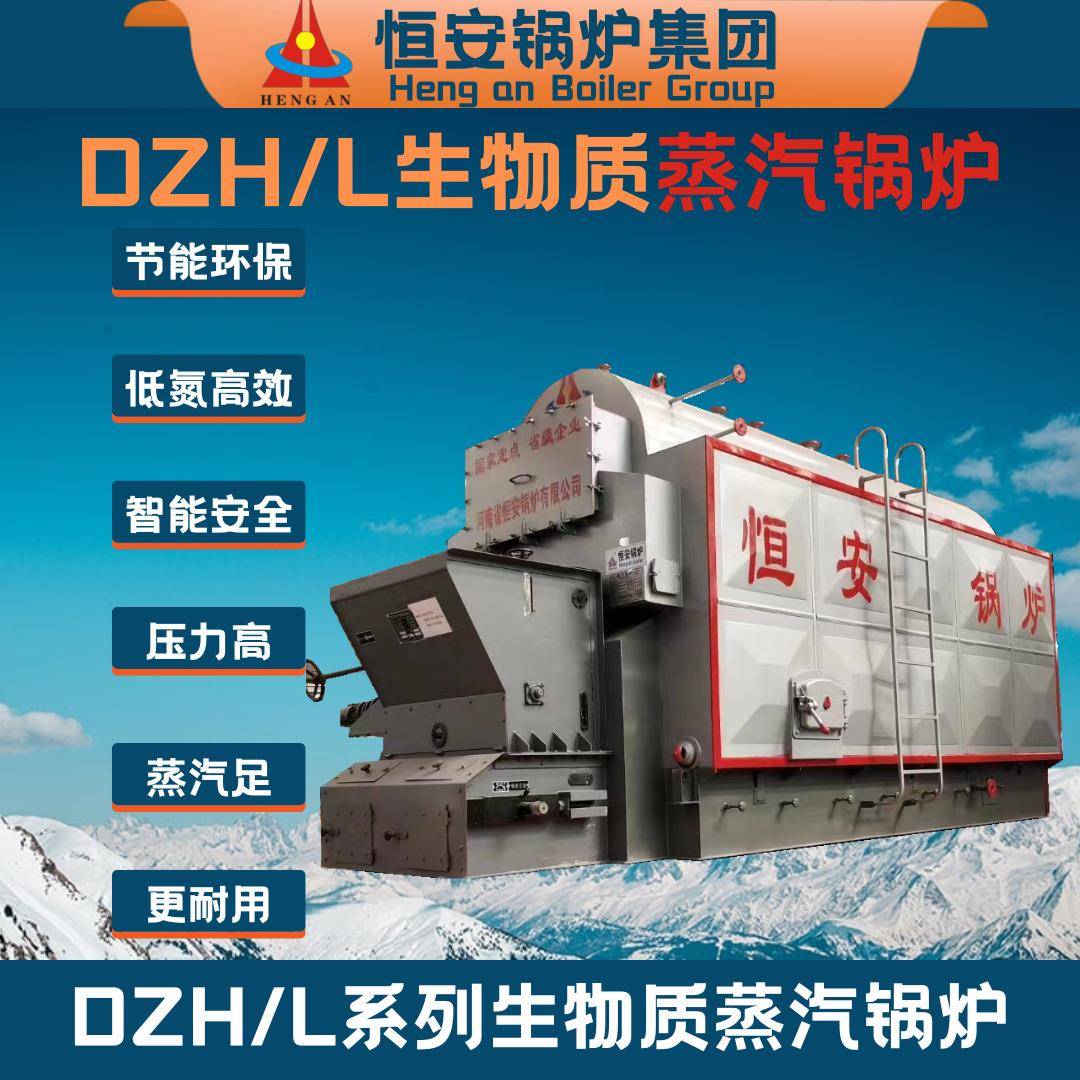DZL型卧式链条蒸汽锅炉6吨8吨生物质蒸汽锅炉高温高压蒸汽锅炉