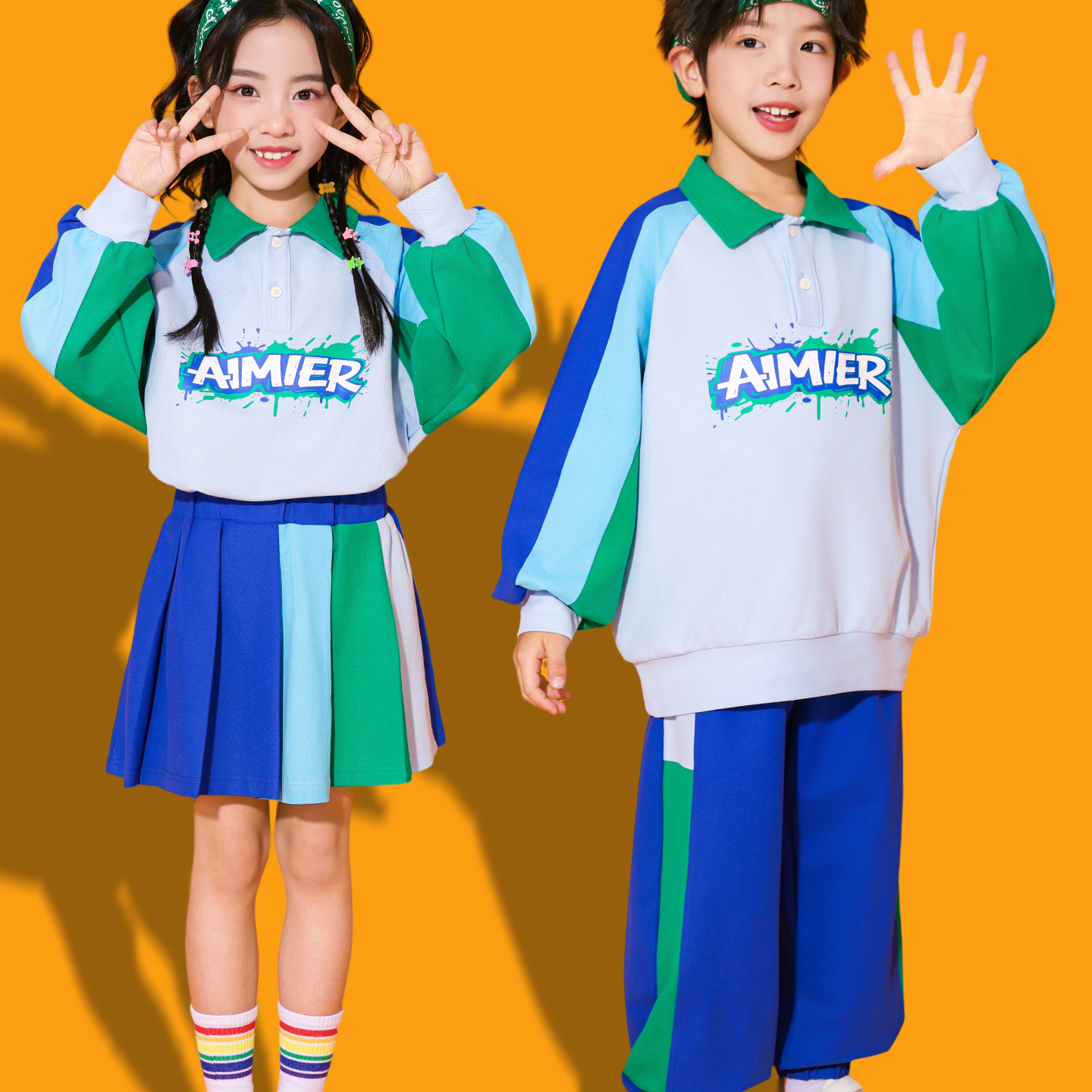 小学生运动会开幕式服装套装