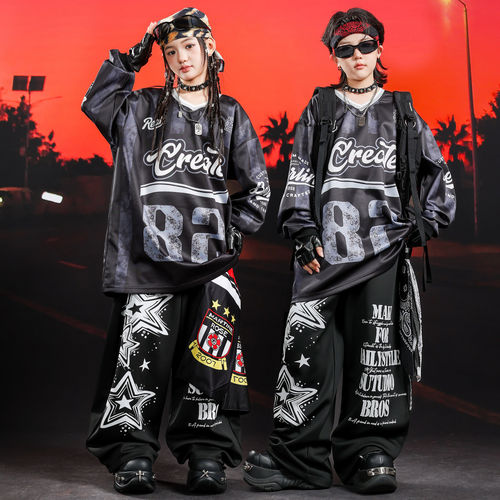 hiphop街舞服装嘻哈儿童潮服