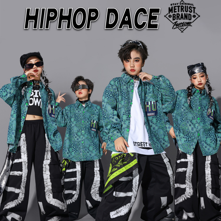 儿童hiphop街舞服装套装