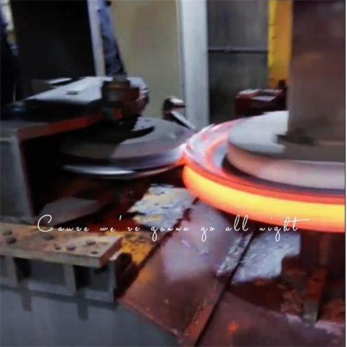 车桥热轧中频炉保定中清透热感应加热设备中频加热