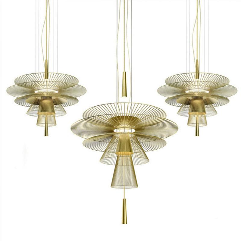 北欧设铁计创师客厅吊灯后现代简D6321约意咖啡空馆吧服装店台艺